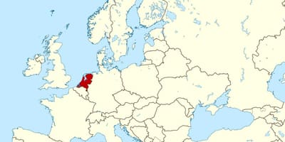 地図の欧州オランダ