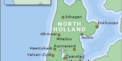 地図north Holland