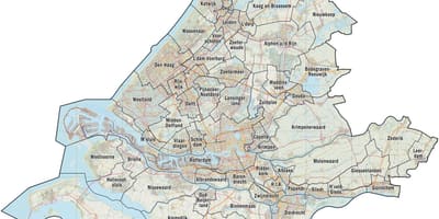 地図south Holland